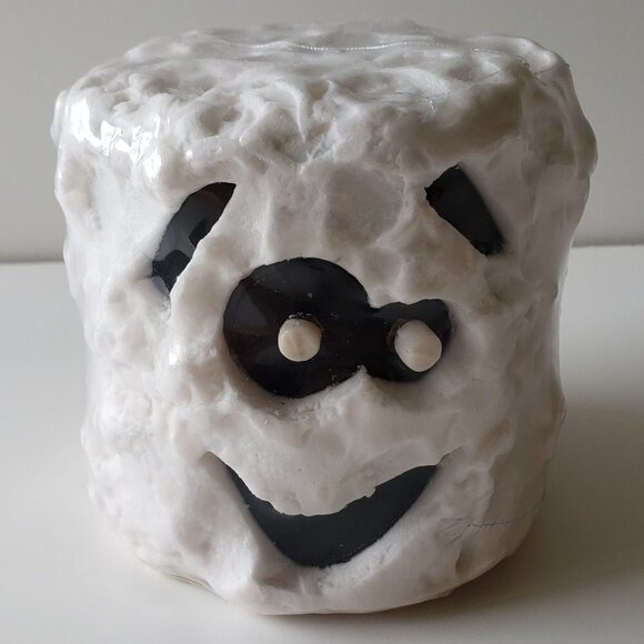 Sealed Mummy Pillar Wax Burning Candle - Picture 1 of 3